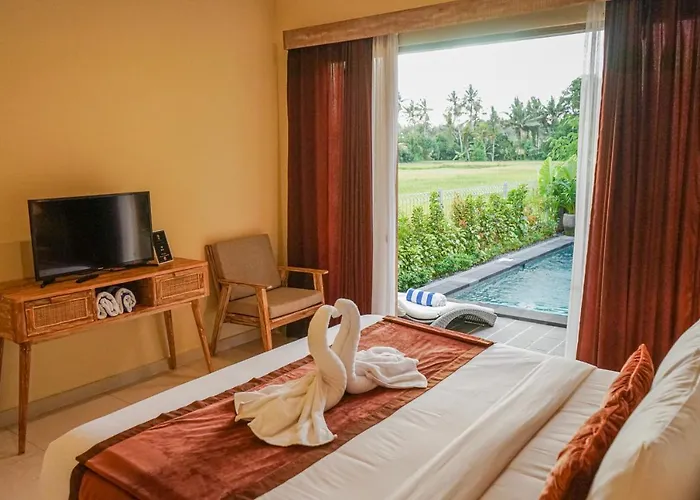 Kidupa - 2 Bedroom Private Pool & Rice Field View *