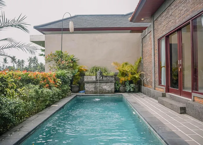 Kidupa - 2 Bedroom Private Pool & Rice Field View أوبود