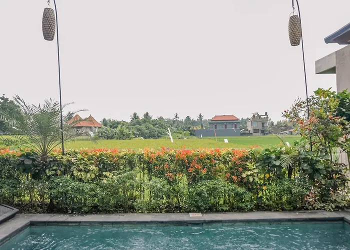 Villa Kidupa - 2 Bedroom Private Pool & Rice Field View